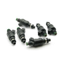 DeatschWerks 42M-02-1000-6 1000cc Low Impedance Top Feed Fuel Injectors for Mitsubishi 3000GT and Dodge Stealth