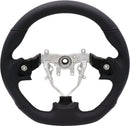 Blox Racing 08-14 Subaru WRX/STI Leather Steering Wheel Black Stitching - BXSW-50000-B