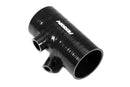 Perrin Black 3in Turbo Inlet Hose w/ Nozzle (Short) - 2022+ Subaru WRX - PSP-INT-426BK