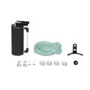Mishimoto Universal Small Aluminum Oil Catch Can - Wrinkle Black - MMOCC-SAWBK