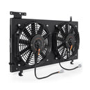 Mishimoto 08-15 Subaru WRX/STI PNP Aluminum Fan Shroud Black - MMFS-STI-08PBK