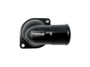 Torque Solution Billet Thermostat Housing - 02-14 Subaru WRX - 04-21 Subaru STI - Black Anodized - TS-SU-755