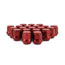 Mishimoto Steel Acorn Lug Nuts M12x1.50 - 20pc Set - Red - MMLG-AC1215-20RD