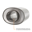 Mishimoto Universal Resonator with 3in Inlet/Outlet - Brushed - MMEXH-RES-3BR