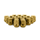Mishimoto Steel Acorn Lug Nuts M12x1.50 - 20pc Set - Gold - MMLG-AC1215-20GD
