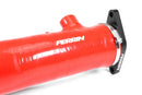 Perrin Red 3in Turbo Inlet Hose w/ Nozzle - 2022+ Subaru WRX - PSP-INT-425RD