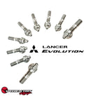 SpeedFactory Racing Titanium Exhaust Manifold Stud Kit - Mitsubishi EVO/4G63 Engines 1995+ - Burnt - SF-02-065