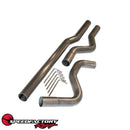 SpeedFactory Racing 3" Stainless Steel Mandrel Bent Cat-Back Exhaust Piping Kit - 94-01 Integra, 92-00 Civic - SF-04-200