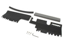 Perrin Radiator Shroud (Without OEM Intake Scoop) - Black - 15-21 WRX/STI - PSP-ENG-512-2BK