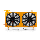 Mishimoto 08-15 Subaru WRX/STI PNP Aluminum Fan Shroud Gold - MMFS-STI-08PGD