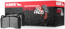 Hawk HPS 5.0 Street Front Brake Pads - 84-4/91 BMW 325 (E30) - HB195B.640