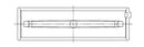 ACL High Performance Main Bearing Set for Subaru EJ Series Engines - Part 5M8309HC-STD
