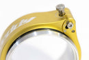 GReddy 3.5 Inch Gold Anodized Aluminum Boost Tube Clamp Set
