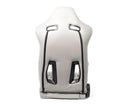 NRG "The Arrow" NRG Sports Vinyl Seat Grey w/ Grey Stitch plus Pressed NRG logo - RSC-810GY L/R