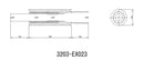 HKS Universal Muffler 2.5 Inlet / 3.7in Outlet (SUS304 NO COATING)