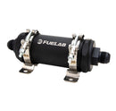 Fuelab PRO Series Extreme Flow In-Line Fuel Filter - 10 GPM, -10AN Inlet/Outlet, 6 Micron Fiberglass Element