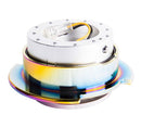 NRG Quick Release 2.5 - Silver Body/NeoChrome Ring - SRK-250SL/MC
