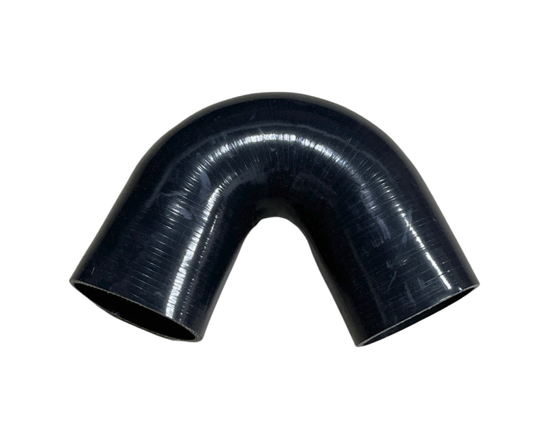 135 Degree Elbow Silicone Hose Coupler - 3.00" ID - Black - SI-E135-76-BLK