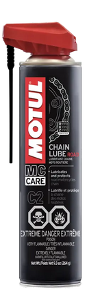 Motul MC Care C2 Motorcycle Chain Lube Road - 400ML (9.30oz) - 111819