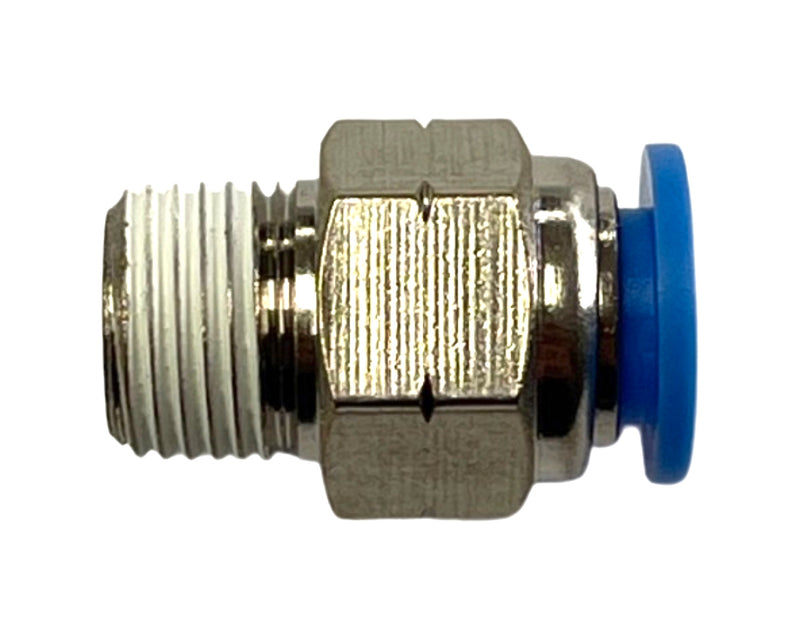 Quick Disconnect Straight Low Temp Fitting - 1/8" NPT to 1/4" Tubing - QD-SC-1/8NPT-LOTEMP