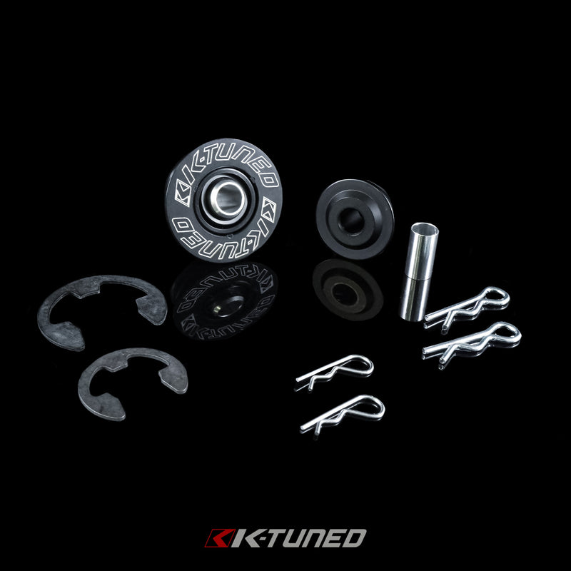 K-Tuned Spherical Cable Bushings, Black - RSX (Base/Type S), 2002-2015 Civic Si, 2004-2008 TSX, 03-05 Accord - KTD-CAB-SP2