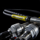 K-Tuned Shifter Cables - Race-Spec Shifter Cables (w/ Billet Trans Bracket) - KTD-SFT-RR2