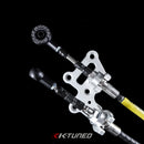 K-Tuned Shifter Cables - Race-Spec Shifter Cables (w/ Billet Trans Bracket) - KTD-SFT-RR2