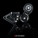 K-Tuned  Side Mount Pulley Kit Race Version - K24 Anodized Black - KTD-SMR-K24