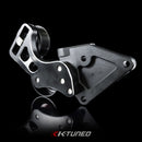 K-Tuned  Side Mount Pulley Kit Race Version - K20 Anodized Black - KTD-SMR-K20