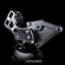 K-Tuned  Side Mount Pulley Kit Race Version - K24 Anodized Black - KTD-SMR-K24