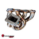 SpeedFactory Racing K-Series (Swap) EG / EK / DC Top Mount Turbo Manifold - T3, Single 60mm Turbosmart Wastegate Flange - SF-04-054-2