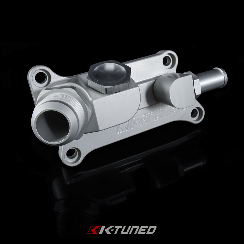K-Tuned K24 Upper Coolant Housing w/o Filler Neck - Includes Hose End and 16AN - KUW-24C-N01
