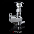 K-Tuned K24Z Upper Coolant Housing Straight Inlet w/ Filler Neck - Includes Hose End and 16AN - KUW-4ZS-F02
