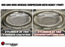 SpeedFactory Racing D16 Vitara Spec No-Notch Long Connecting Rods - SF-02-103