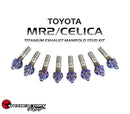 SpeedFactory Racing Titanium Exhaust Manifold Stud Kit - Toyota MR2 / Celica - Raw - SF-02-063-8
