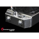 SpeedFactory Racing Universal Aluminum Race Radiator -16AN - Without -16an Hose & Fitting Kit - SF-06-021