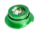 NRG Quick Release 2.5 - Green Body/Titanium Chrome Ring - SRK-250GN