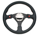 NRG Reinforced Steering Wheel- 320mm Sport Steering Wheel w/ Dual T - RST-007R