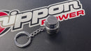 Boostnatics Electric Wastegate LED Keychain - Chrome - KC-WASTEGATE
