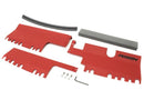 Perrin Radiator Shroud (Both With/Without OEM Intake Scoop) - Red - 15-21 WRX/STI - PSP-ENG-512RD