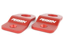 Perrin Red Upper Radiator Bracket Set - 08-21 Subaru WRX/STI - PSP-ENG-521RD