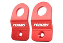 Perrin Red Upper Radiator Bracket Set - 08-21 Subaru WRX/STI - PSP-ENG-521RD
