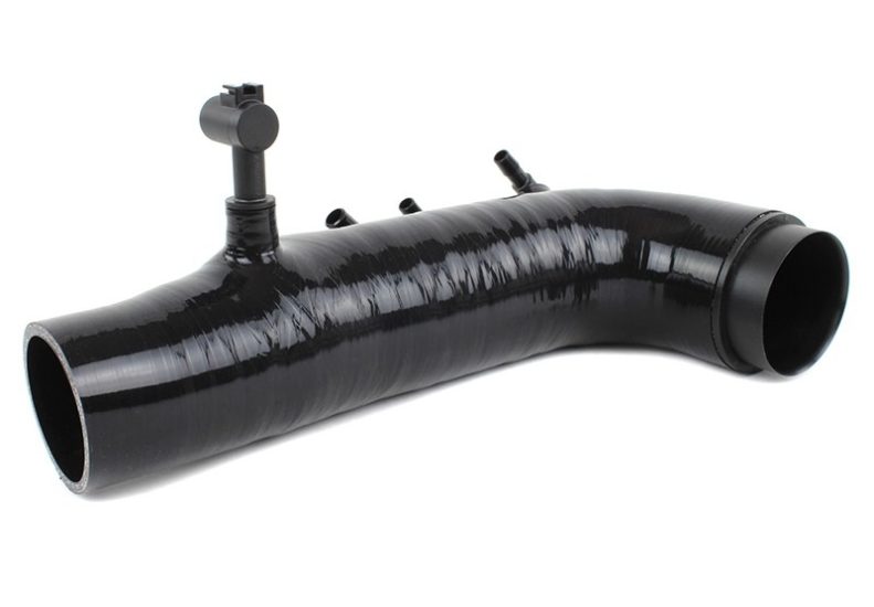 Perrin Black Turbo Inlet Hose - 02-07 Subaru WRX / 04-21 STI / 04-08 Forester XT - PSP-INT-401BK