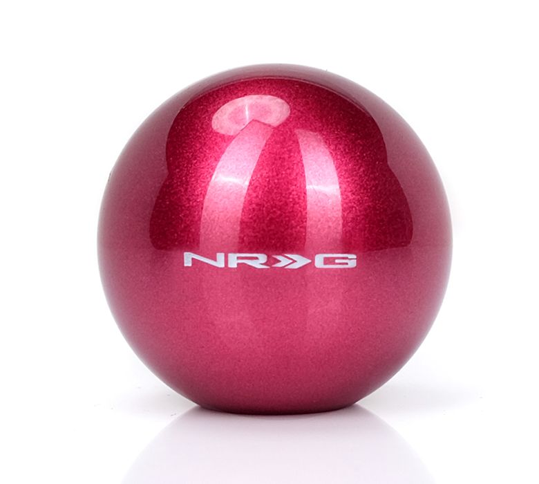 NRG Ball Type Shift Knob Weighted - Fushia Sparkly Painted - SK-350FH