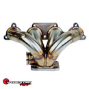 SpeedFactory Racing Mini-Ram Turbo Manifold - D Series - T3, 44/46mm V-Band Wastegate Flange - SF-04-014