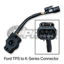 Ross Machine Racing 90mm Throttle Body w/ 4" Hose Adapter w/ K-Series TPS COMBO KIT - RMR-115-ASSY + RMR-120 + NPRTPS-FORDTOK