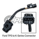 Ross Machine Racing 90mm Throttle Body w/ Vibrant HD 3.5" Adapter w/ K-Series TPS COMBO KIT - RMR-115-ASSY + RMR-118 + NPRTPS-FORDTOK