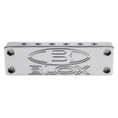 Blox Racing Surface-mount Vacuum Block - 6-Port / Billet Aluminum - Silver - BXIM-10010-SI
