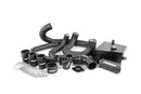 Perrin FMIC Boost Tube Box w/ Black Boost Tubes and Black Couplers - 15-17 WRX - PSP-ITR-437-2BK/BK