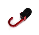 NRG Universal CNC Steering Wheel Hook with Velcro Red - STR-100RD